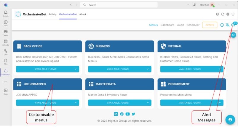 Menu-principale-di-Orchestratorbot-su-Teams